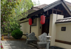 大連唐風溫泉園林景觀工程